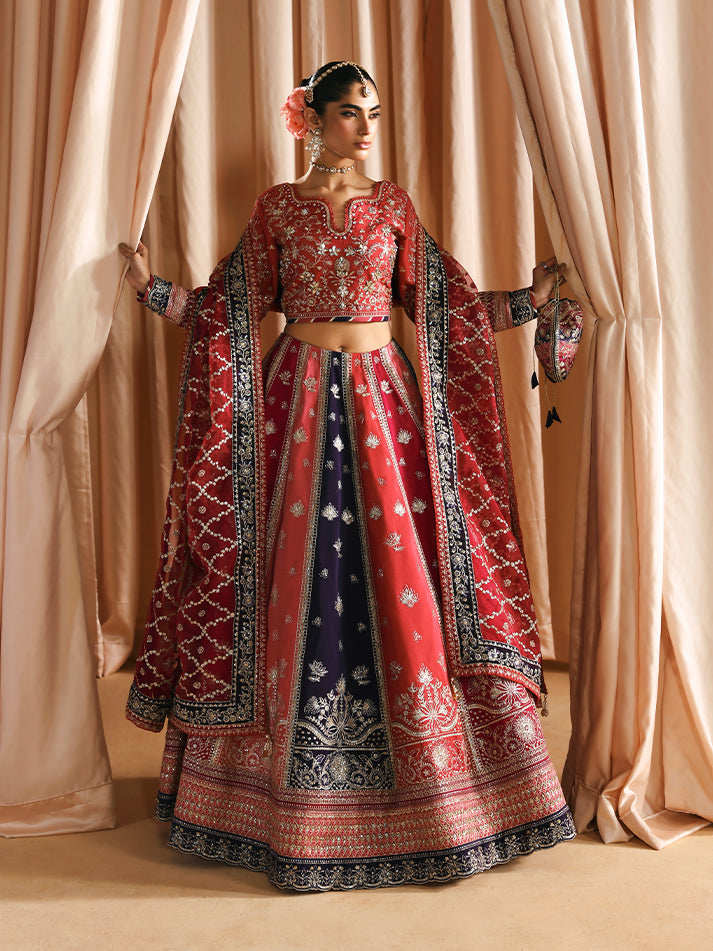 Gulaal Aysana Style — Mairaz Lehenga