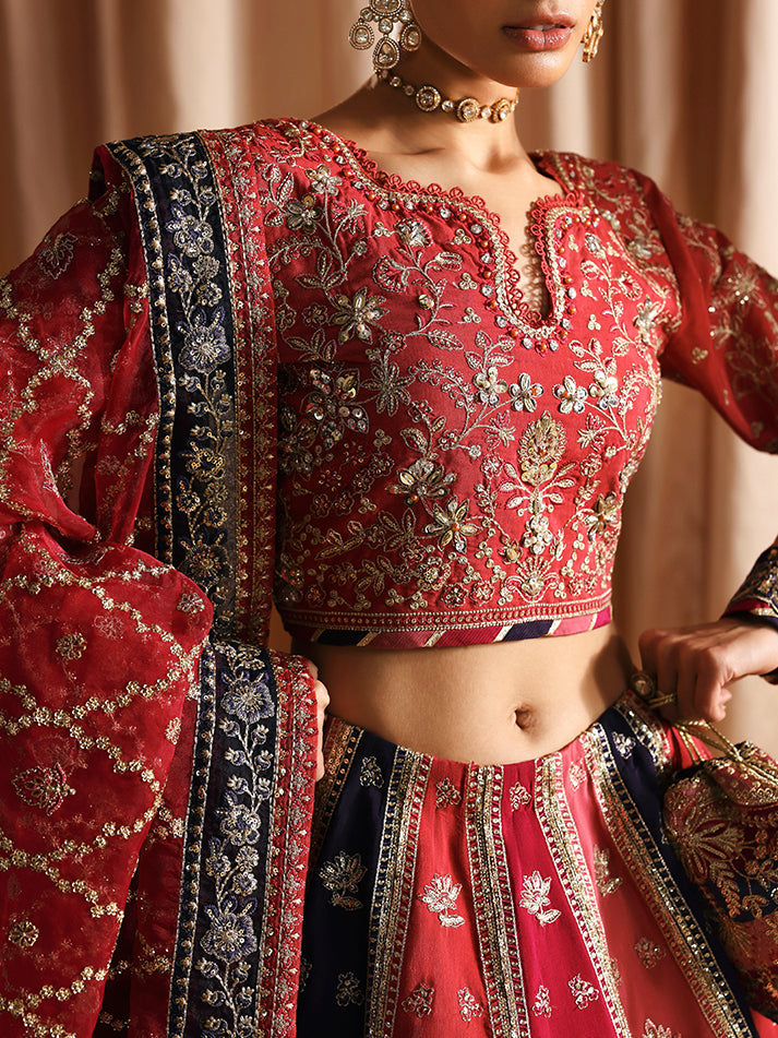 Gulaal Aysana Style — Mairaz Lehenga