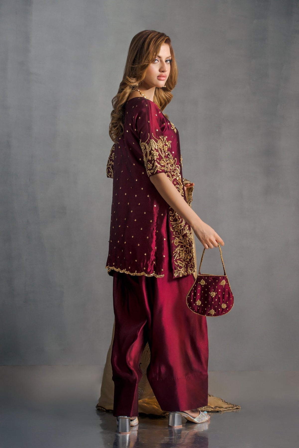 Sehrish Nadeem Ayzel 12024 Style — Mairaz Three-Piece Suit