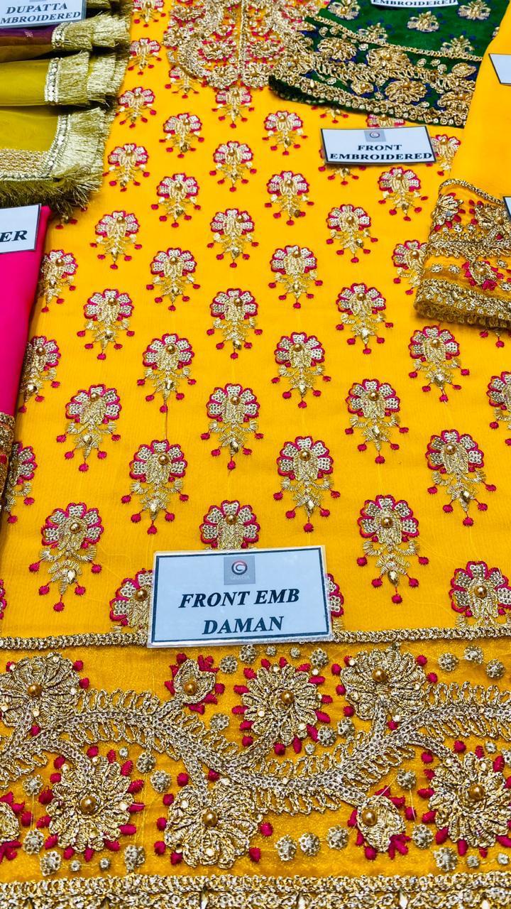 Haris Shakeel Style — Mairaz Yellow Three-Piece Suit