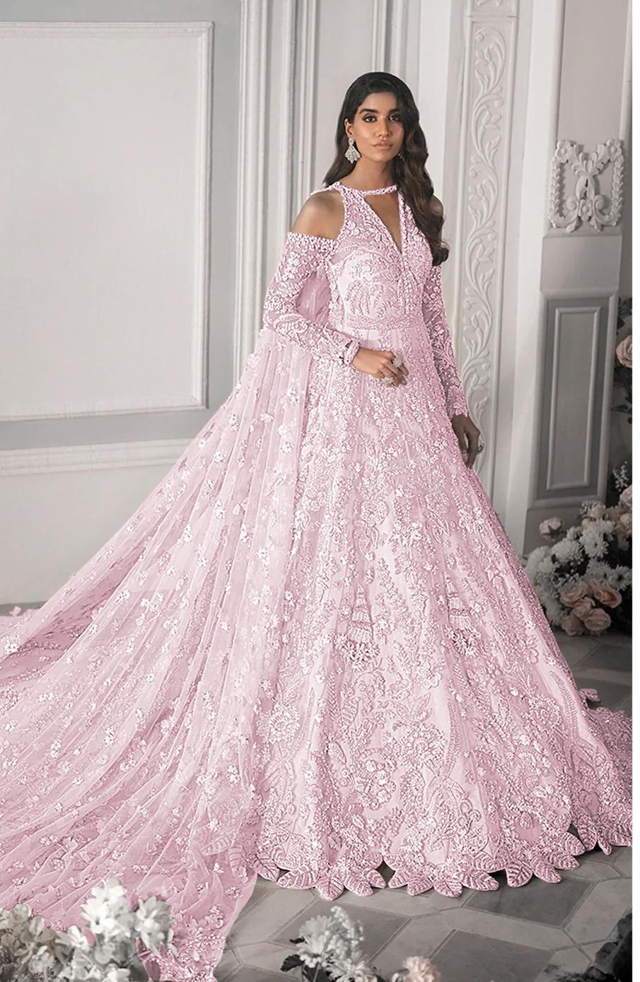 Republic Womens Wear E-52 Style — Mairaz Lilac Wedding Maxi