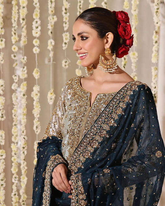 Haris Shakeel – Mahnoor Style, 4 Piece — Mairaz reproduction, product view 2 of 17