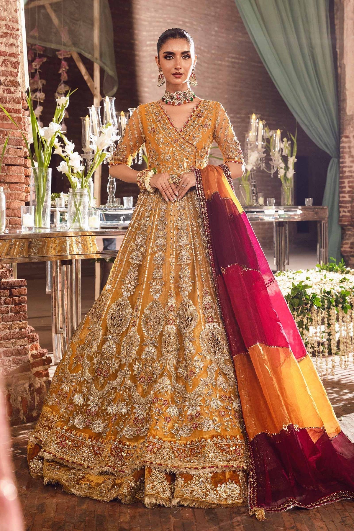 Maria B Zehrin Style — Mairaz Wedding Maxi