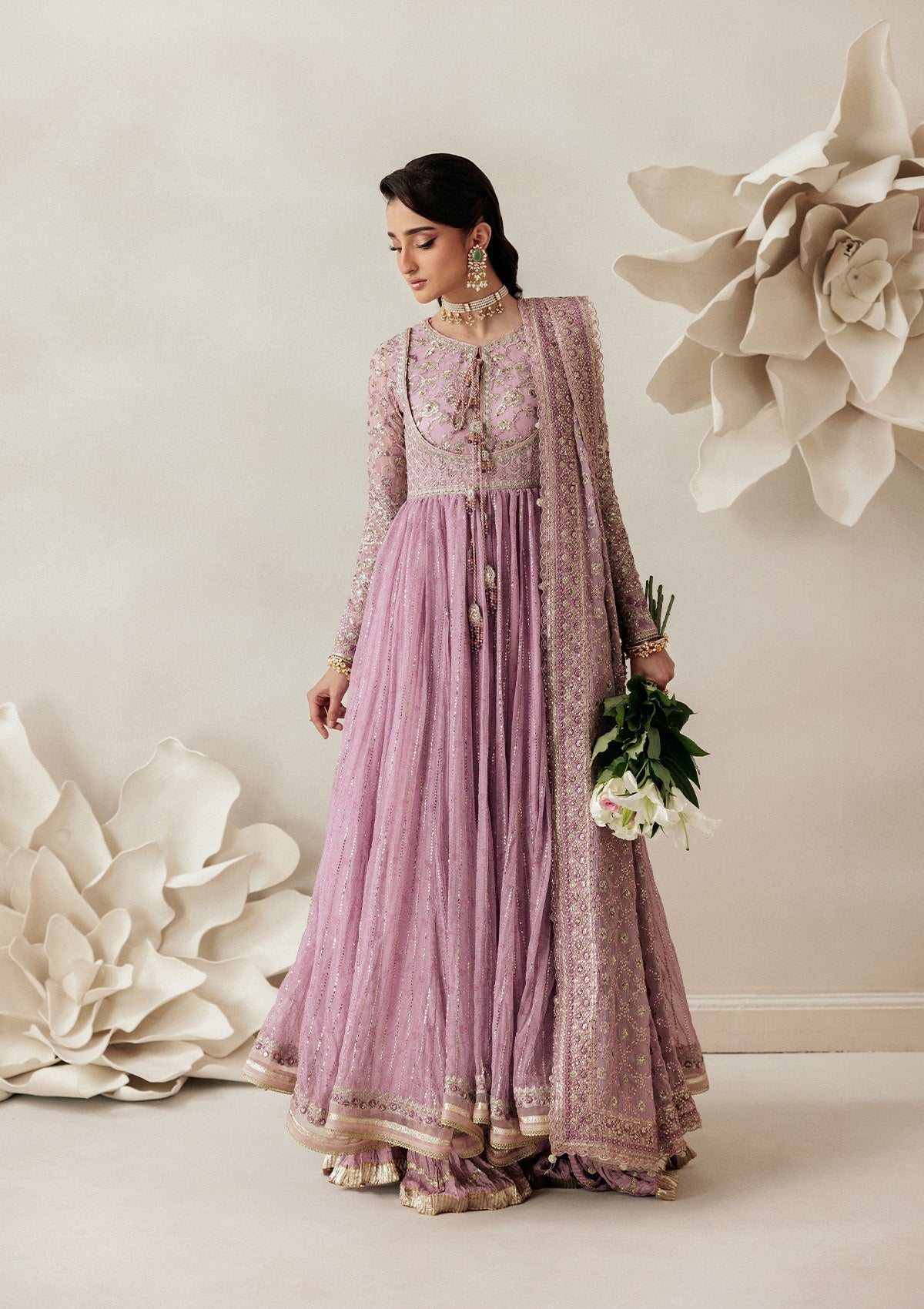 Aik Atelier Aikshaam Look 01 Style — Mairaz Three-Piece Suit