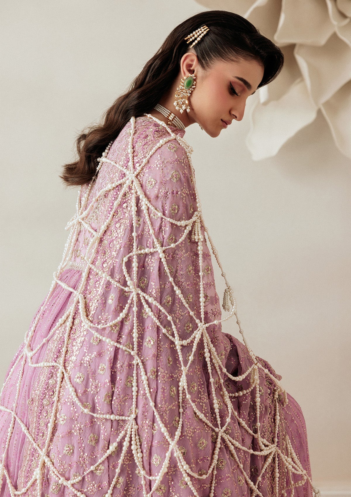 Aik Atelier Aikshaam Look 01 Style — Mairaz Three-Piece Suit