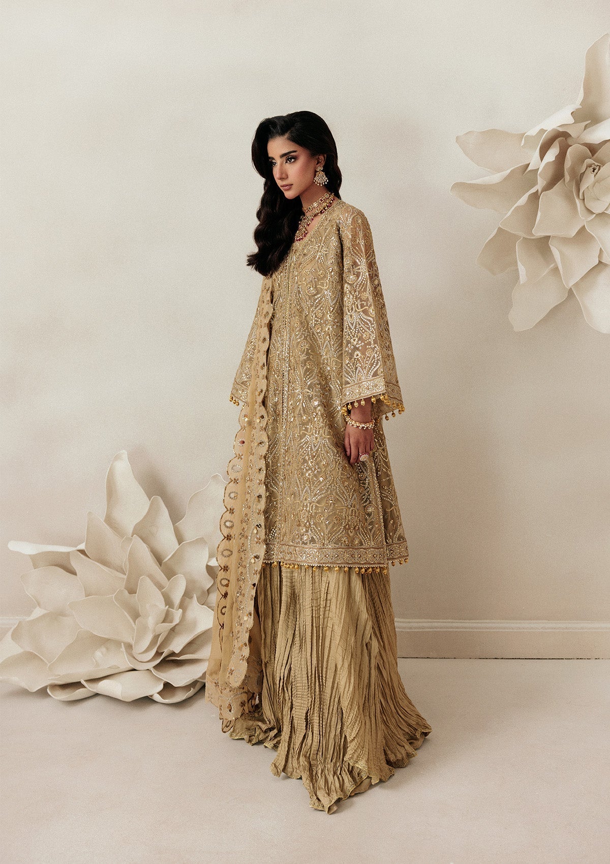 Aik Atelier Aikshaam Look 03 Style — Mairaz Three-Piece Suit