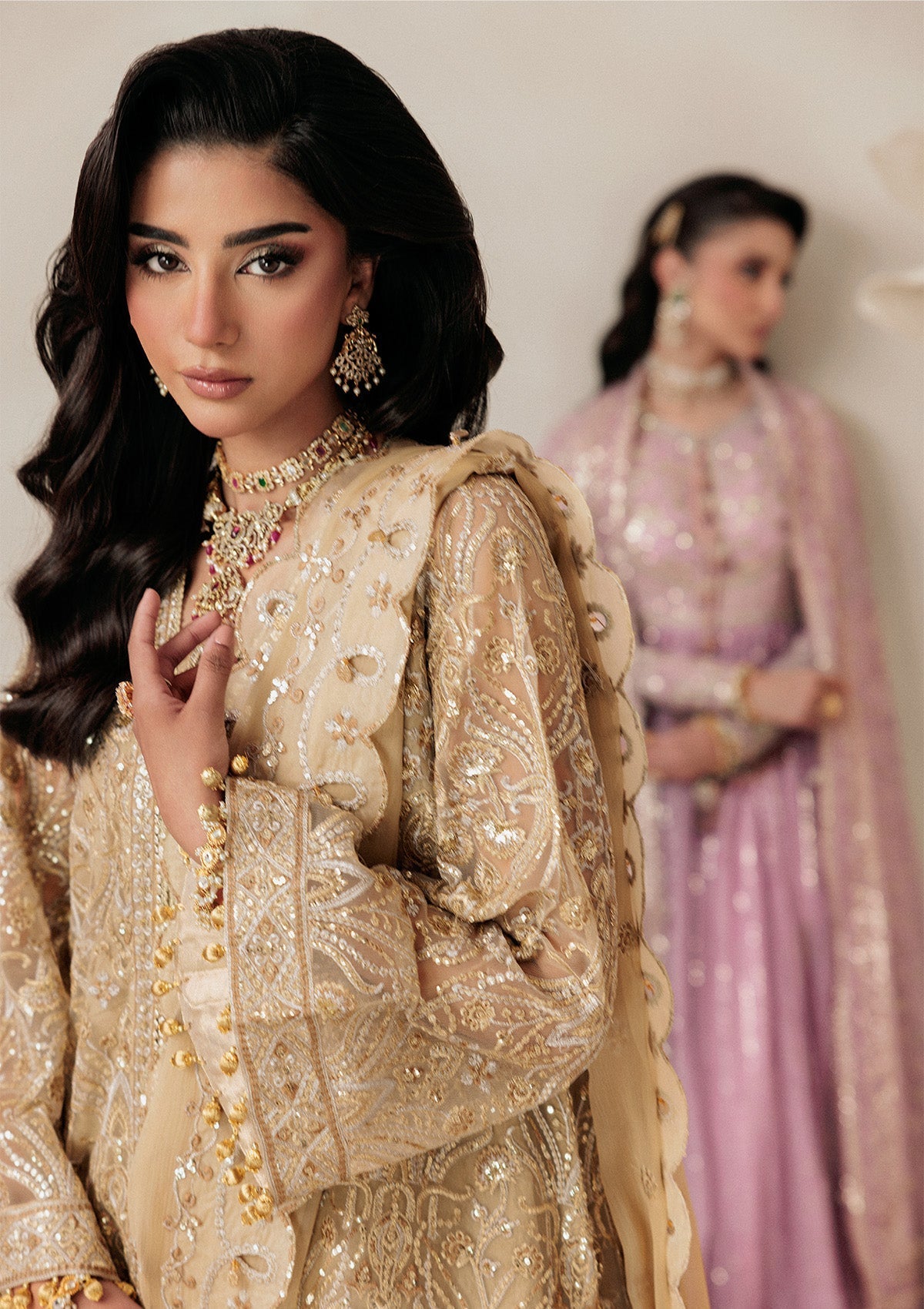Aik Atelier Aikshaam Look 03 Style — Mairaz Three-Piece Suit