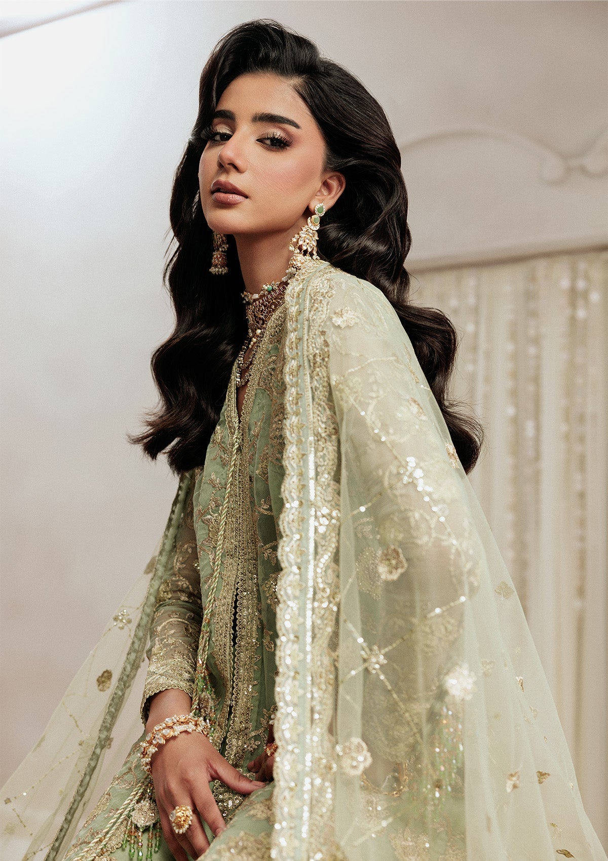 Aik Atelier Aikshaam Look 07 Style — Mairaz Three-Piece Suit