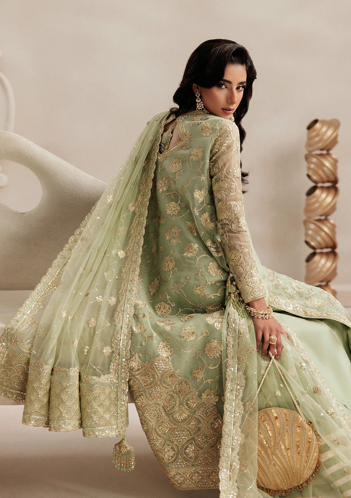 Aik Atelier Aikshaam Look 07 Style — Mairaz Three-Piece Suit