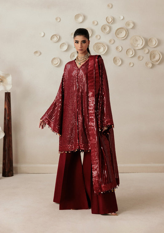 Aik Atelier Aikshaam Look 08 Style — Mairaz Three-Piece Suit
