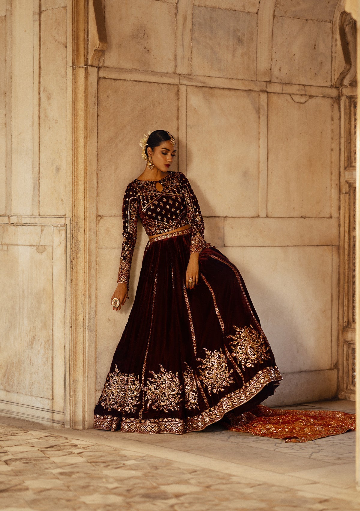 Aik Atelier Dastoor - Look 06 Style — Mairaz Lehenga