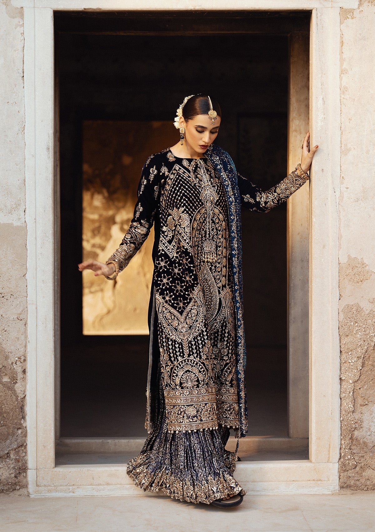 Aik Atelier Dastoor Look 07 Style — Mairaz Three-Piece Suit