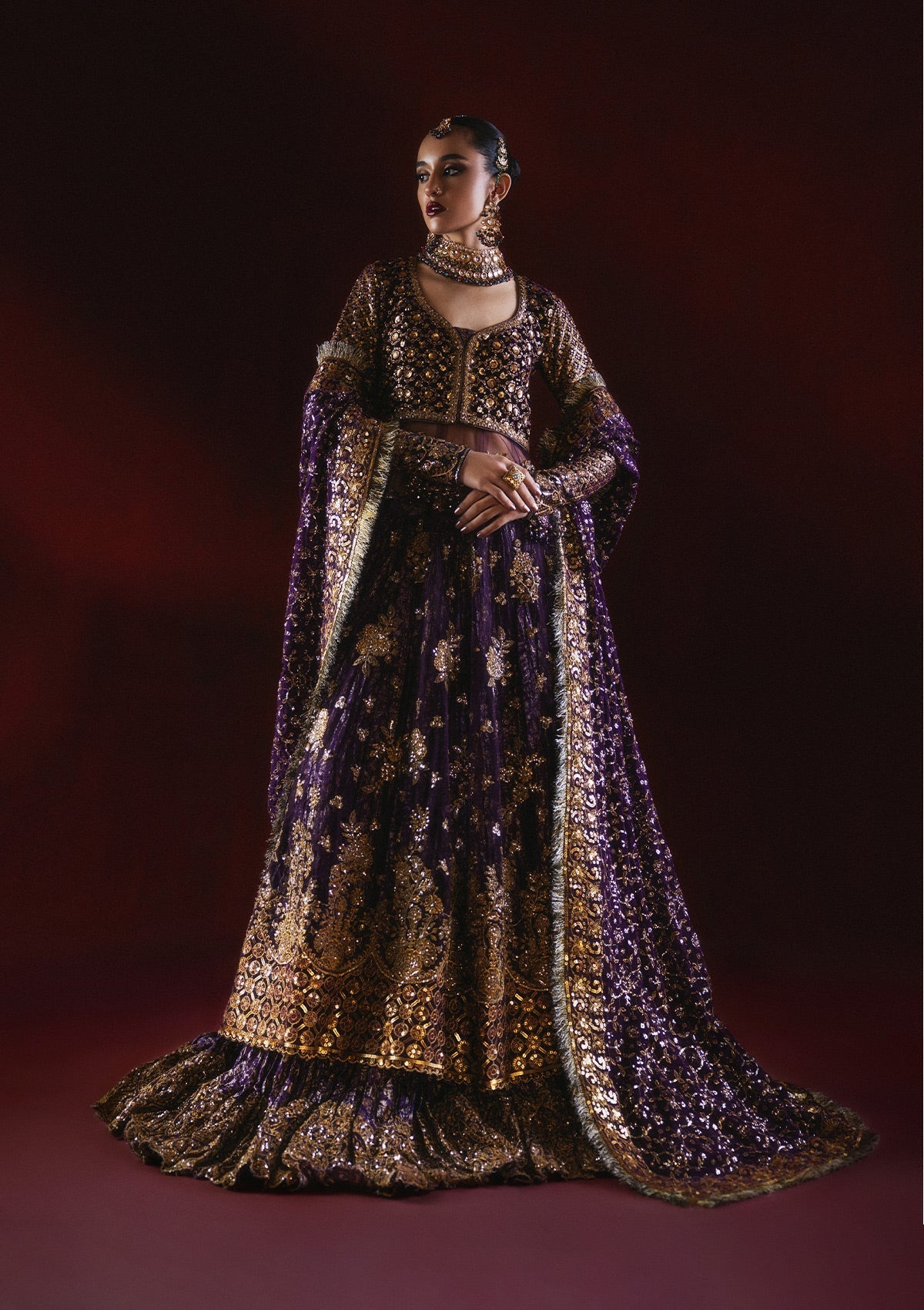 Aik Atelier Dastoor Look 10 Style — Mairaz Three-Piece Suit