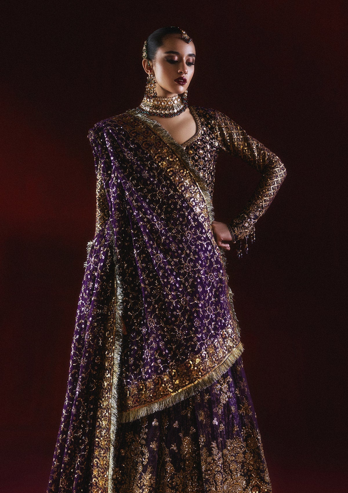 Aik Atelier Dastoor Look 10 Style — Mairaz Three-Piece Suit