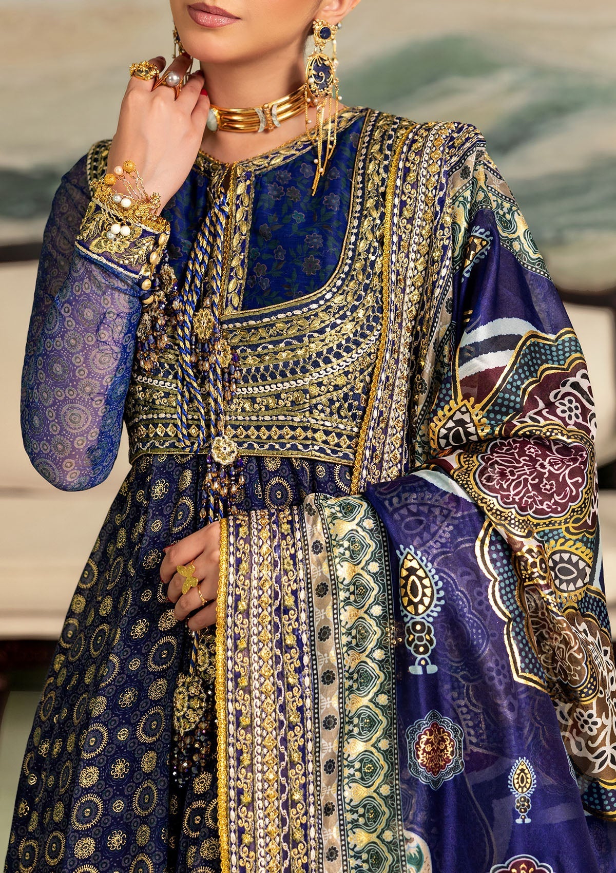Aik Atelier Lady Aik '26 Look 02 Style — Mairaz Three-Piece Suit