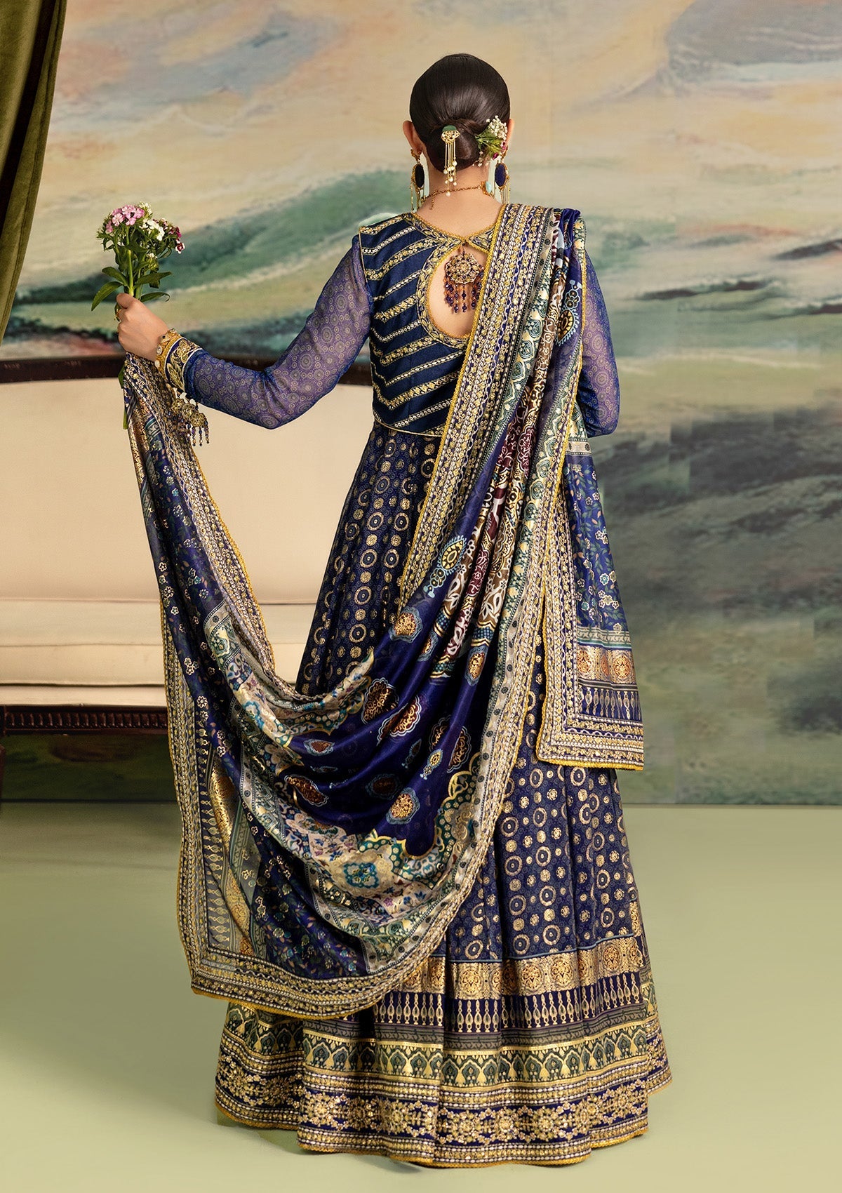 Aik Atelier Lady Aik '26 Look 02 Style — Mairaz Three-Piece Suit