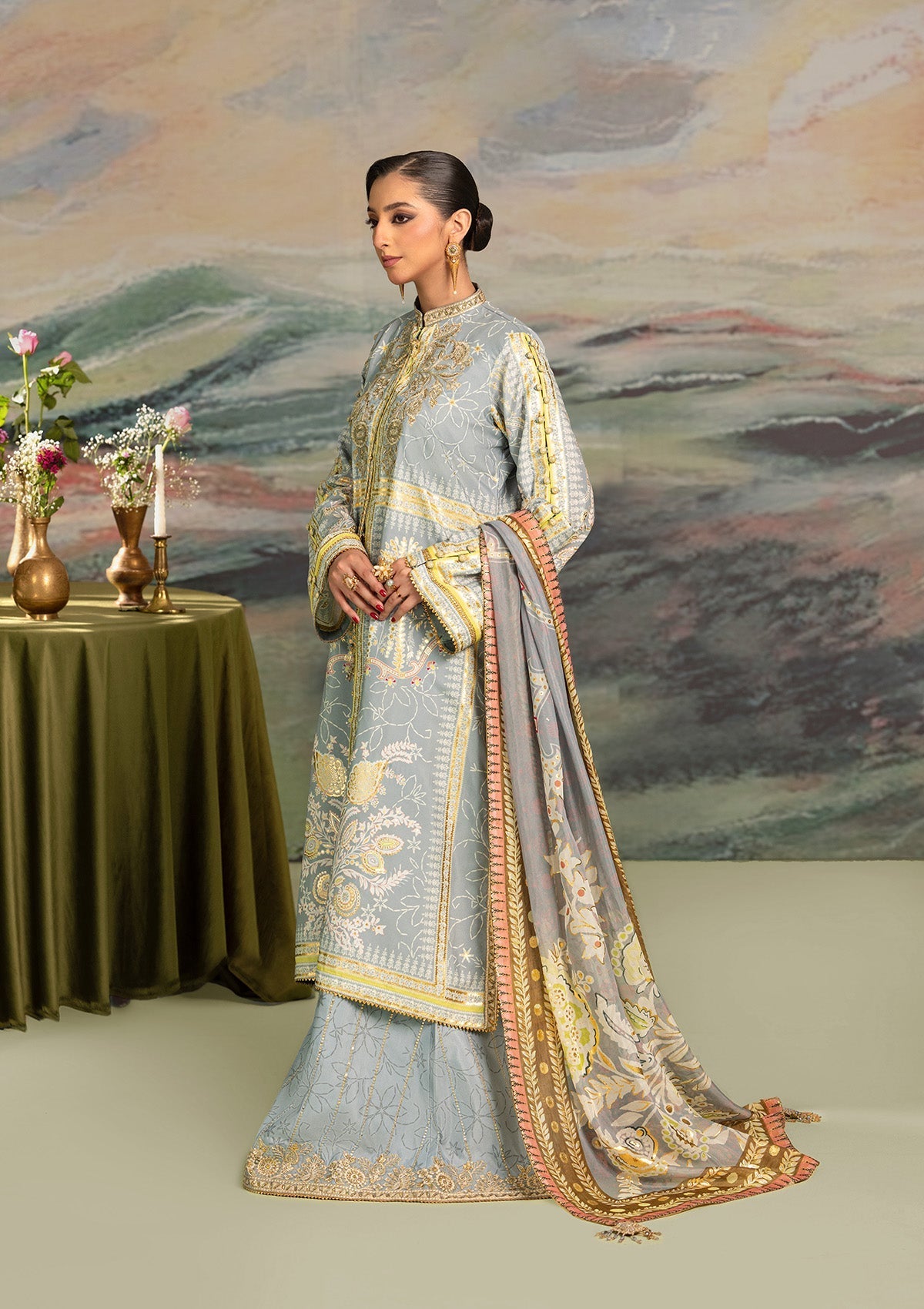 Aik Atelier Lady Aik ’26 Look 04 Style — Mairaz Three-Piece Suit