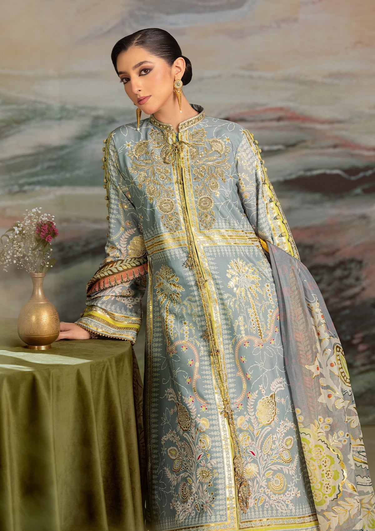 Aik Atelier Lady Aik ’26 Look 04 Style — Mairaz Three-Piece Suit
