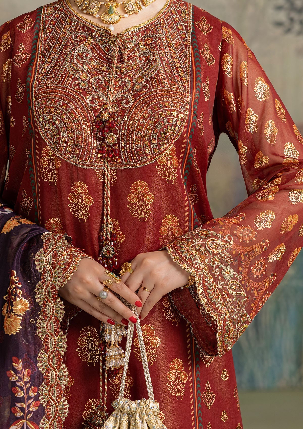 Aik Atelier Lady Aik '26 Look 05 Style — Mairaz Three-Piece Suit