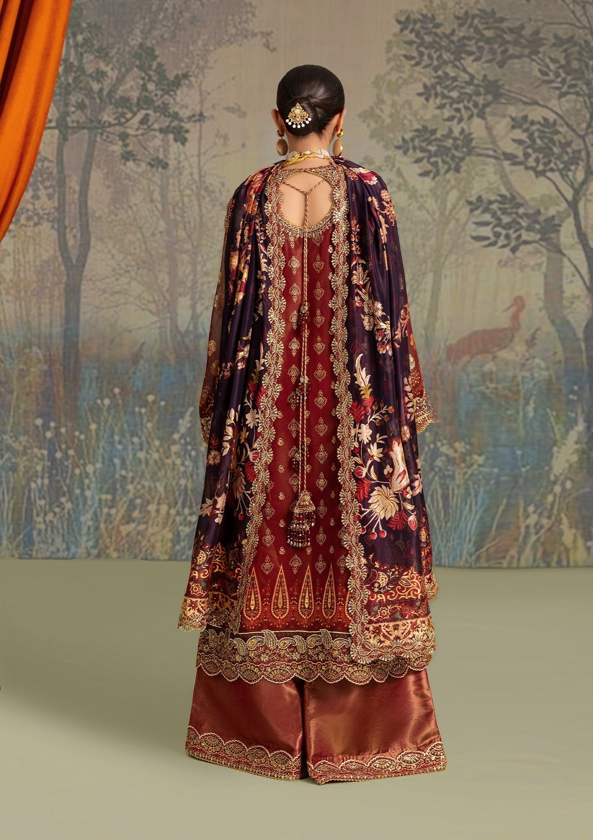 Aik Atelier Lady Aik '26 Look 05 Style — Mairaz Three-Piece Suit
