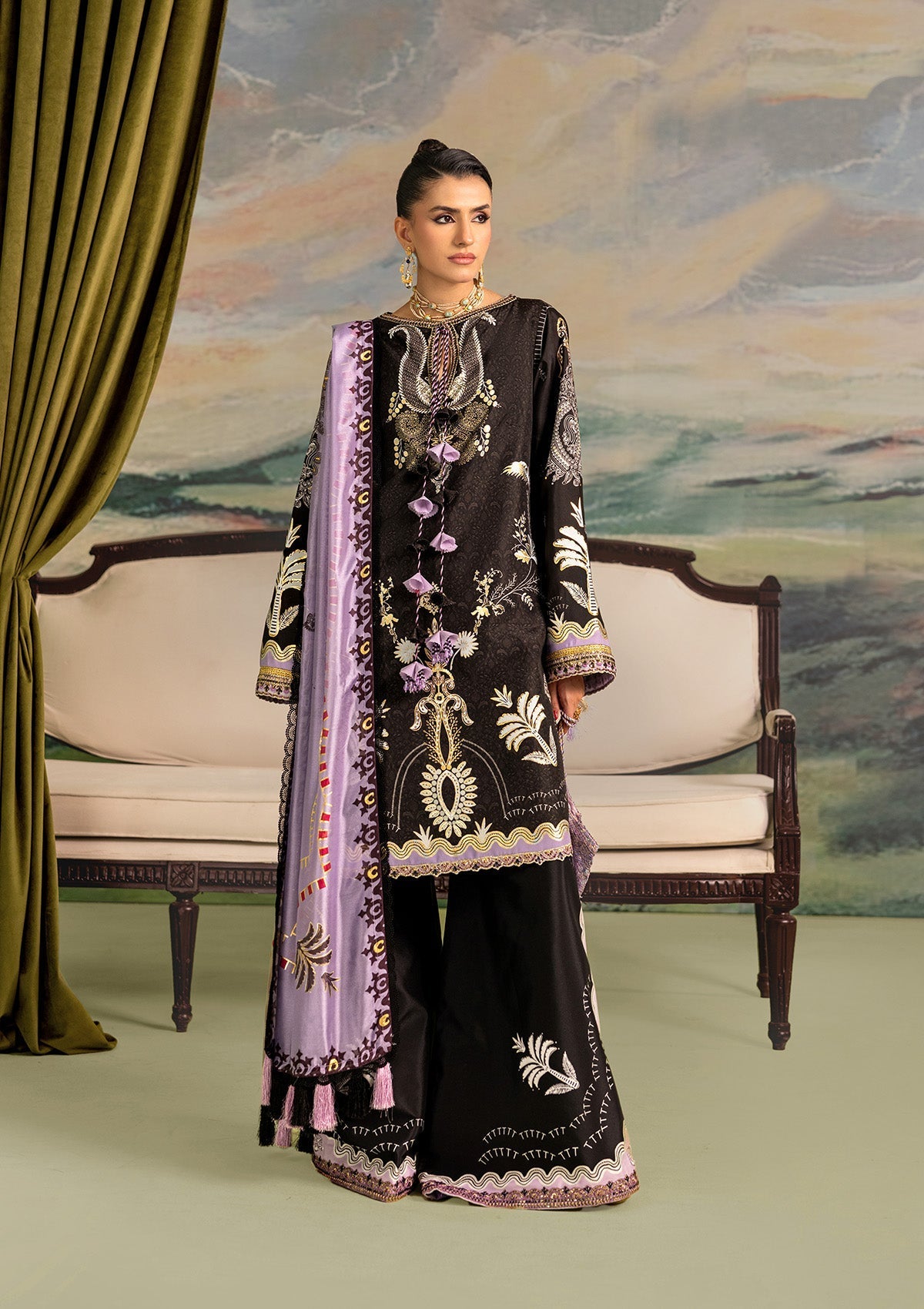 Aik Atelier Lady Aik Vol. 1 Look 06 Style — Mairaz Three-Piece Suit