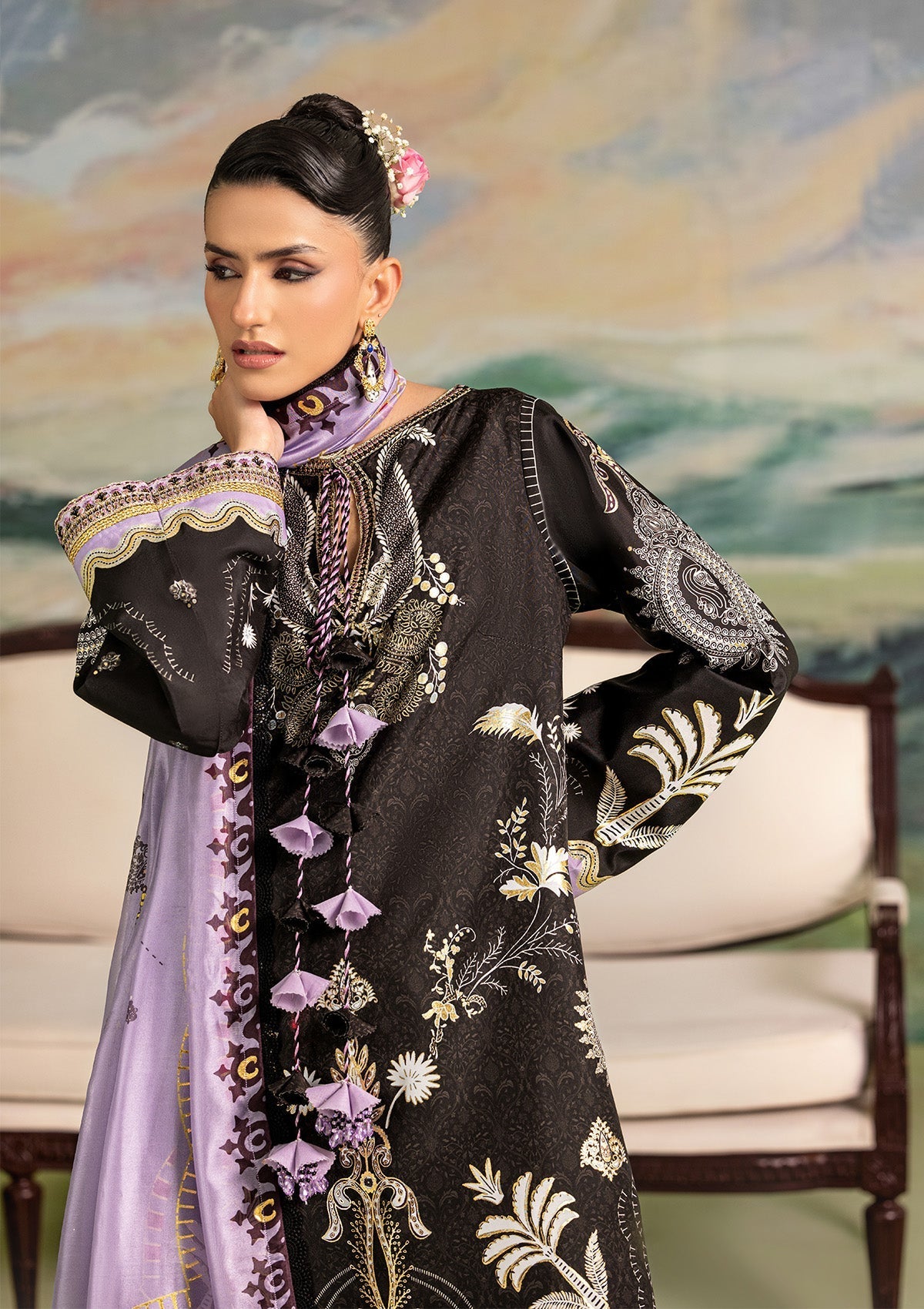 Aik Atelier Lady Aik Vol. 1 Look 06 Style — Mairaz Three-Piece Suit