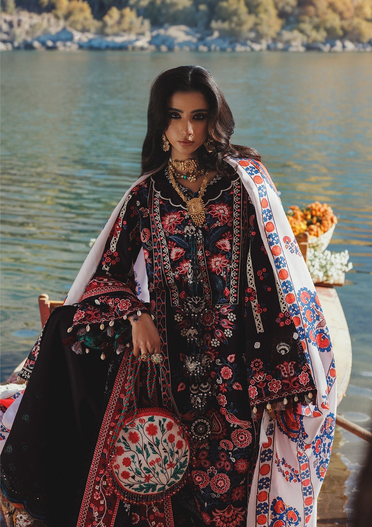 Aik Atelier Vol. 1 Look 01 Style — Mairaz Lawn Suit