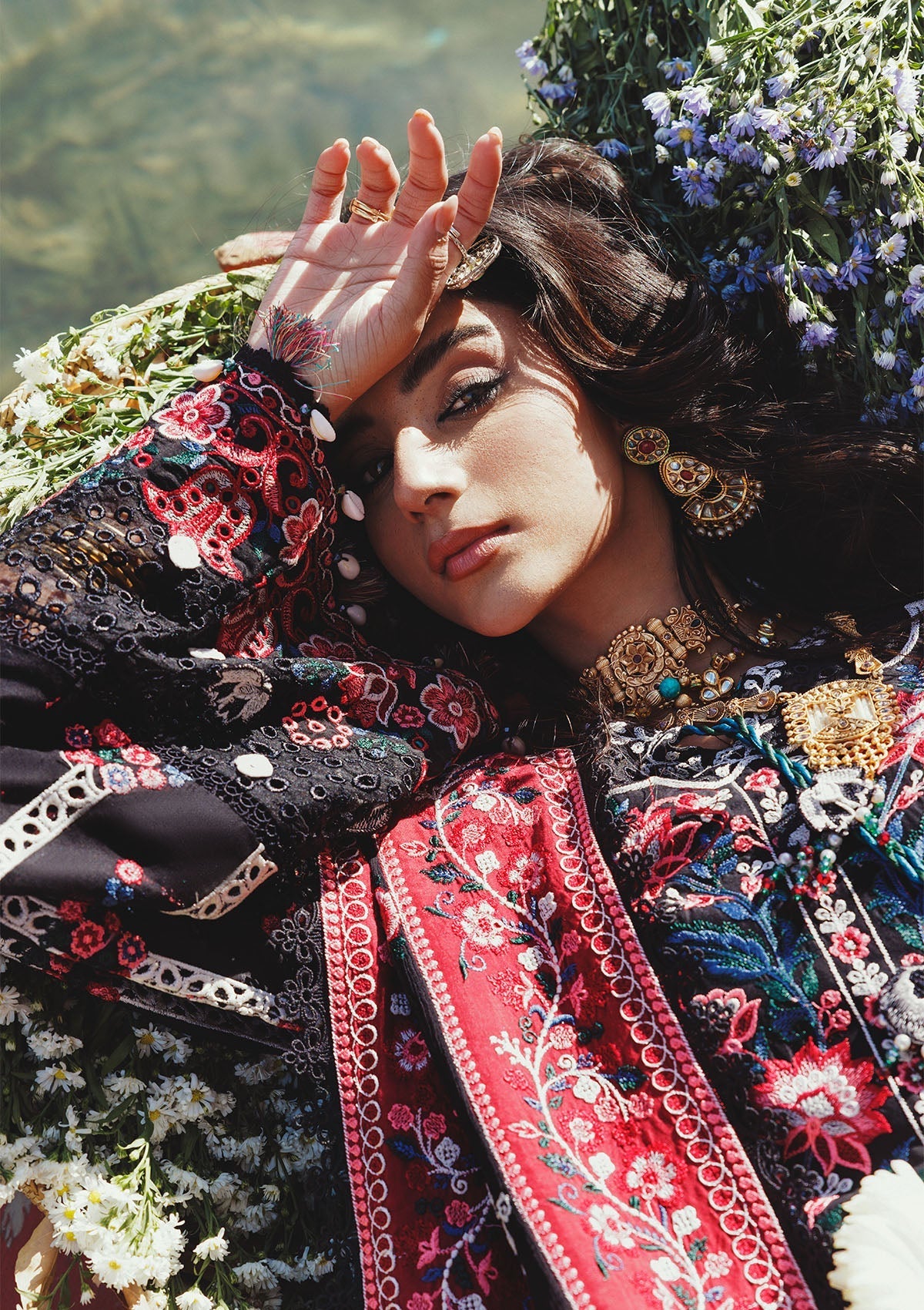 Aik Atelier Vol. 1 Look 01 Style — Mairaz Lawn Suit
