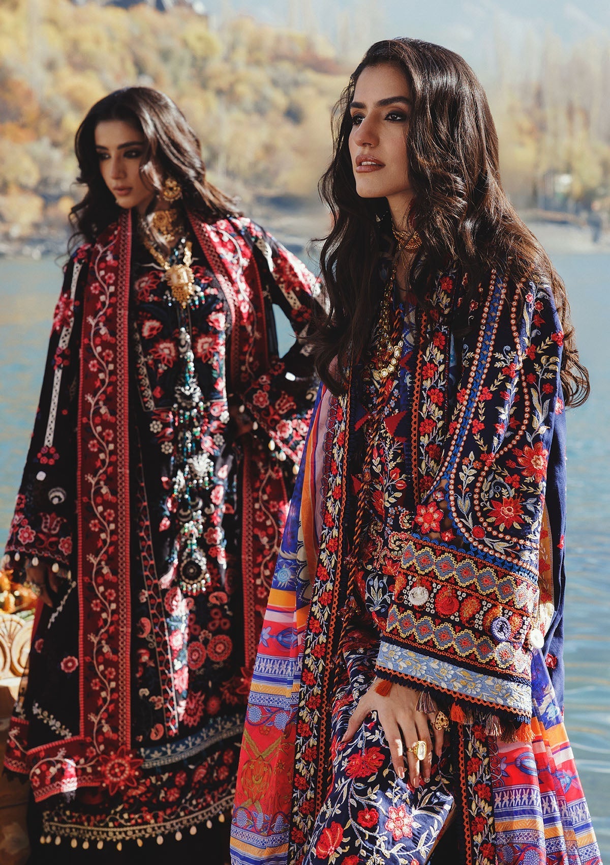Aik Atelier Vol. 1 Look 05 Style — Mairaz Lawn Suit