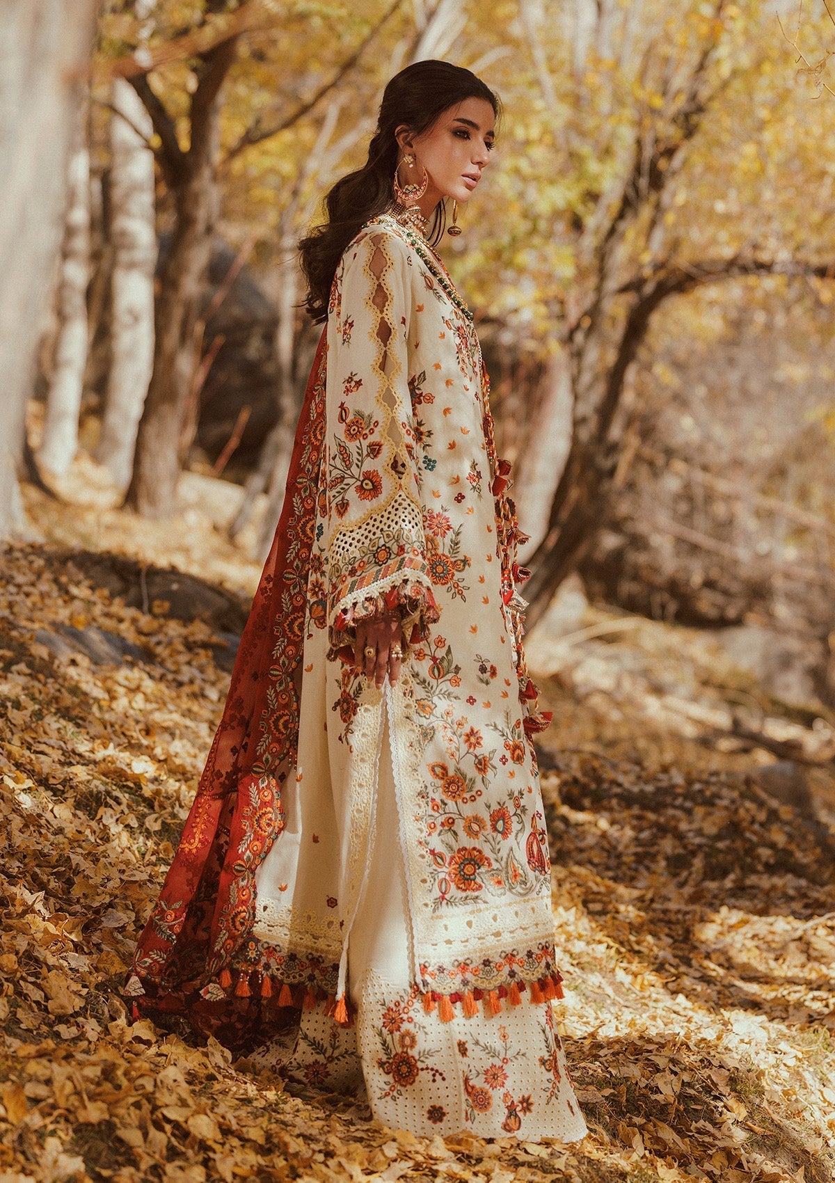 Aik Atelier Vol. 1 Look 07 Style — Mairaz Lawn Suit