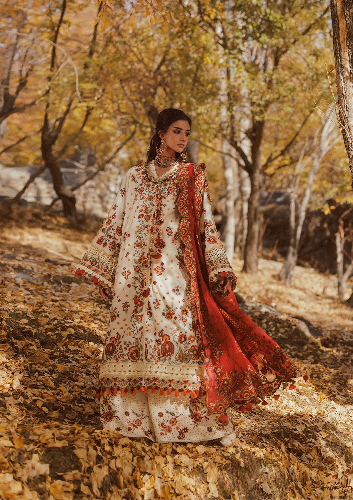 Aik Atelier Vol. 1 Look 07 Style — Mairaz Lawn Suit