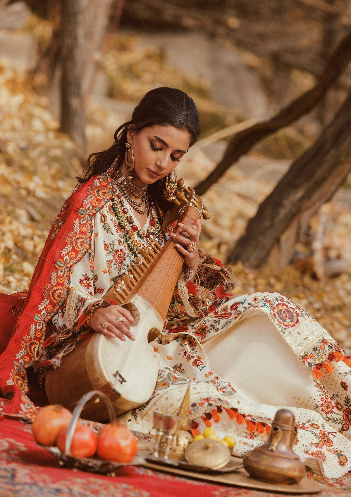 Aik Atelier Vol. 1 Look 07 Style — Mairaz Lawn Suit