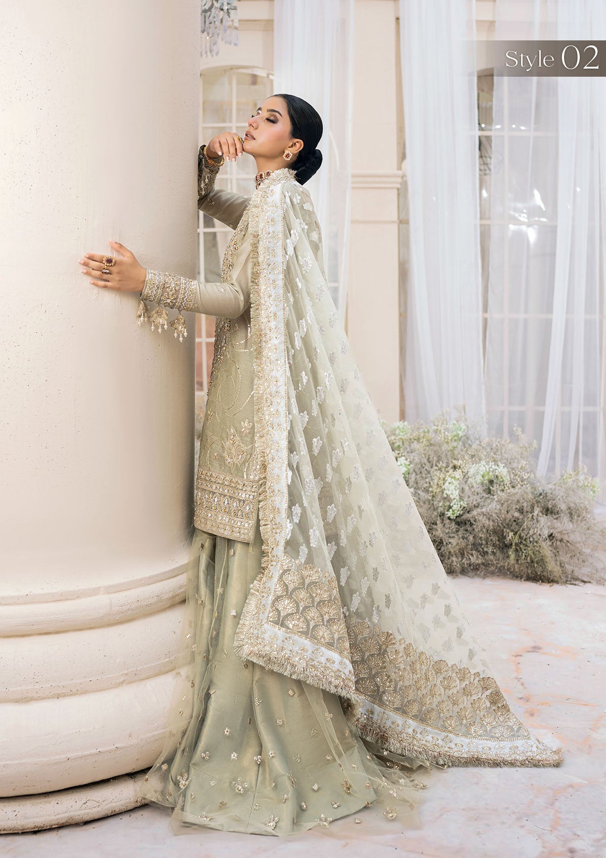Aik Atelier Wedding Festive Look 04 Style — Mairaz Three-Piece Suit