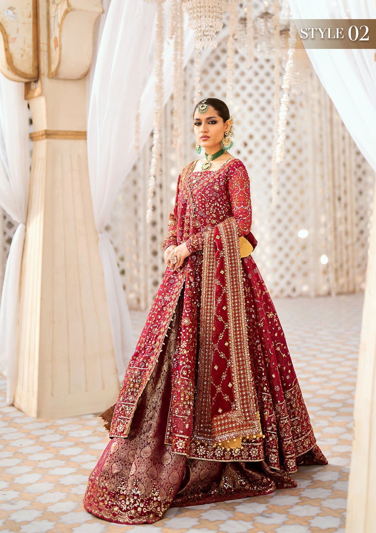 Aik Atelier Wedding Festive Look 01 Style — Mairaz Three-Piece Suit