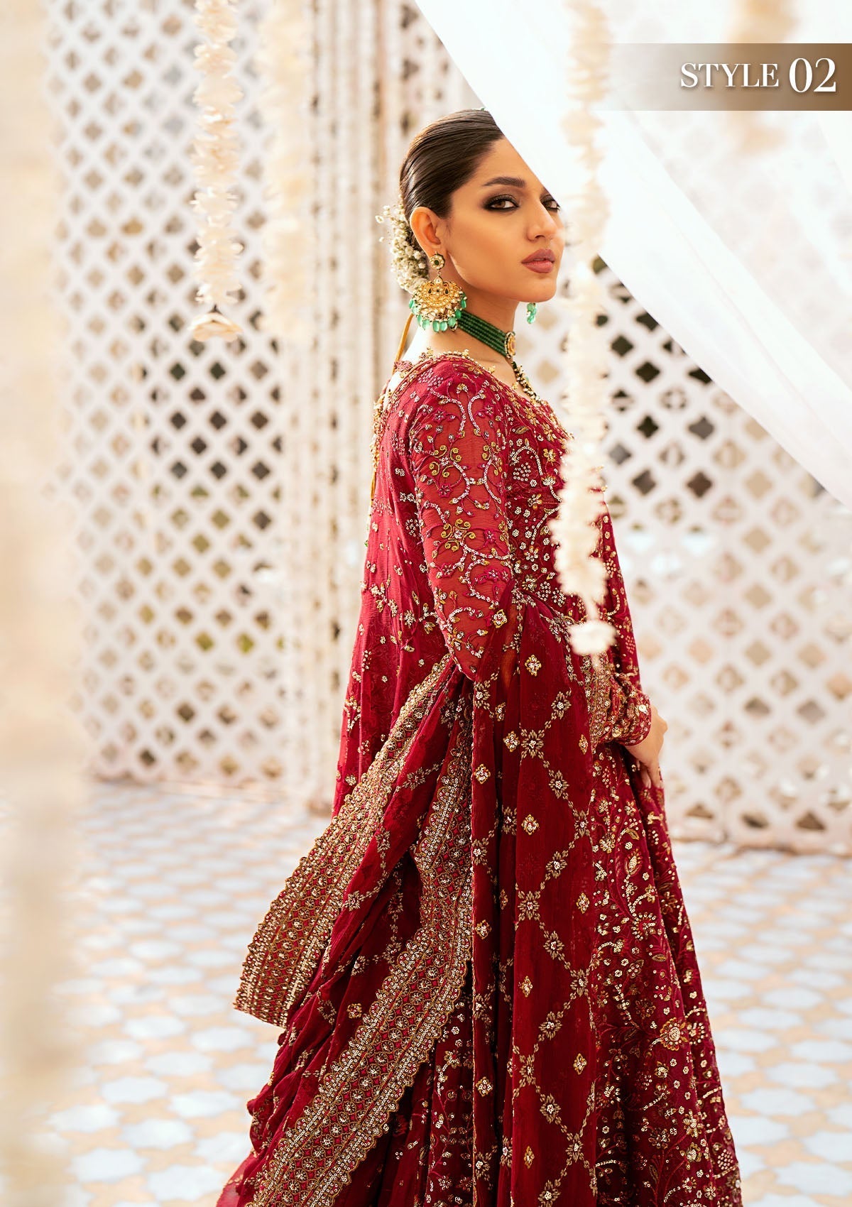 Aik Atelier Wedding Festive Look 01 Style — Mairaz Three-Piece Suit