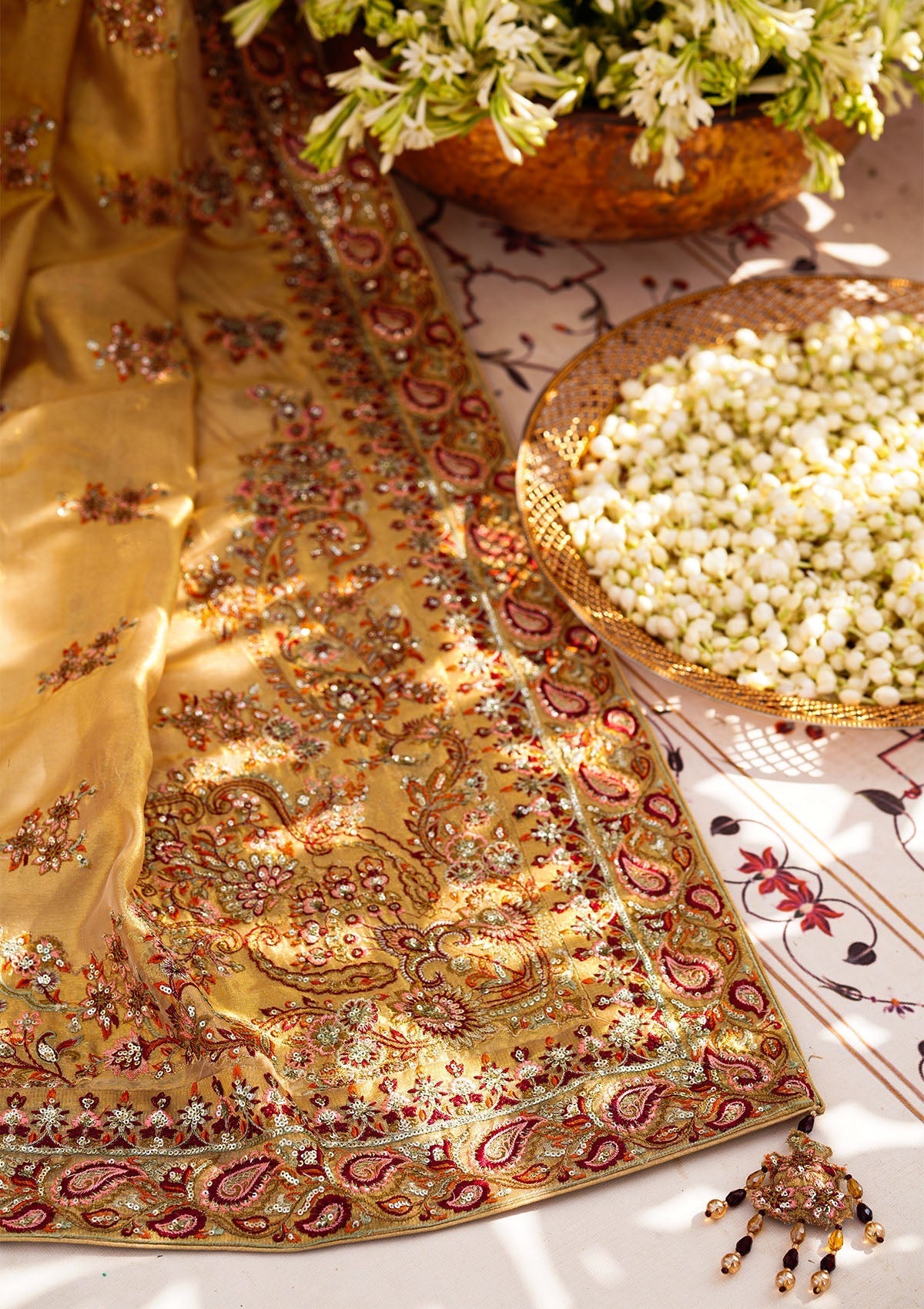 Aik Atelier Style — Mairaz Gold Shawl