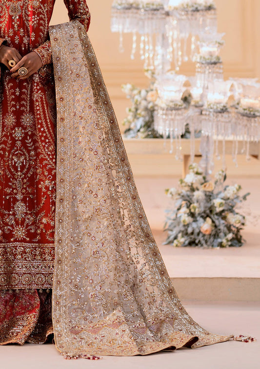 Aik Atelier WDA25 reference — gold tissue embroidered shawl, view 1 | Mairaz