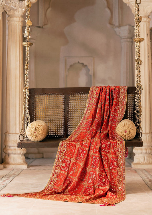Aik Atelier Style — Mairaz Coral Shawl
