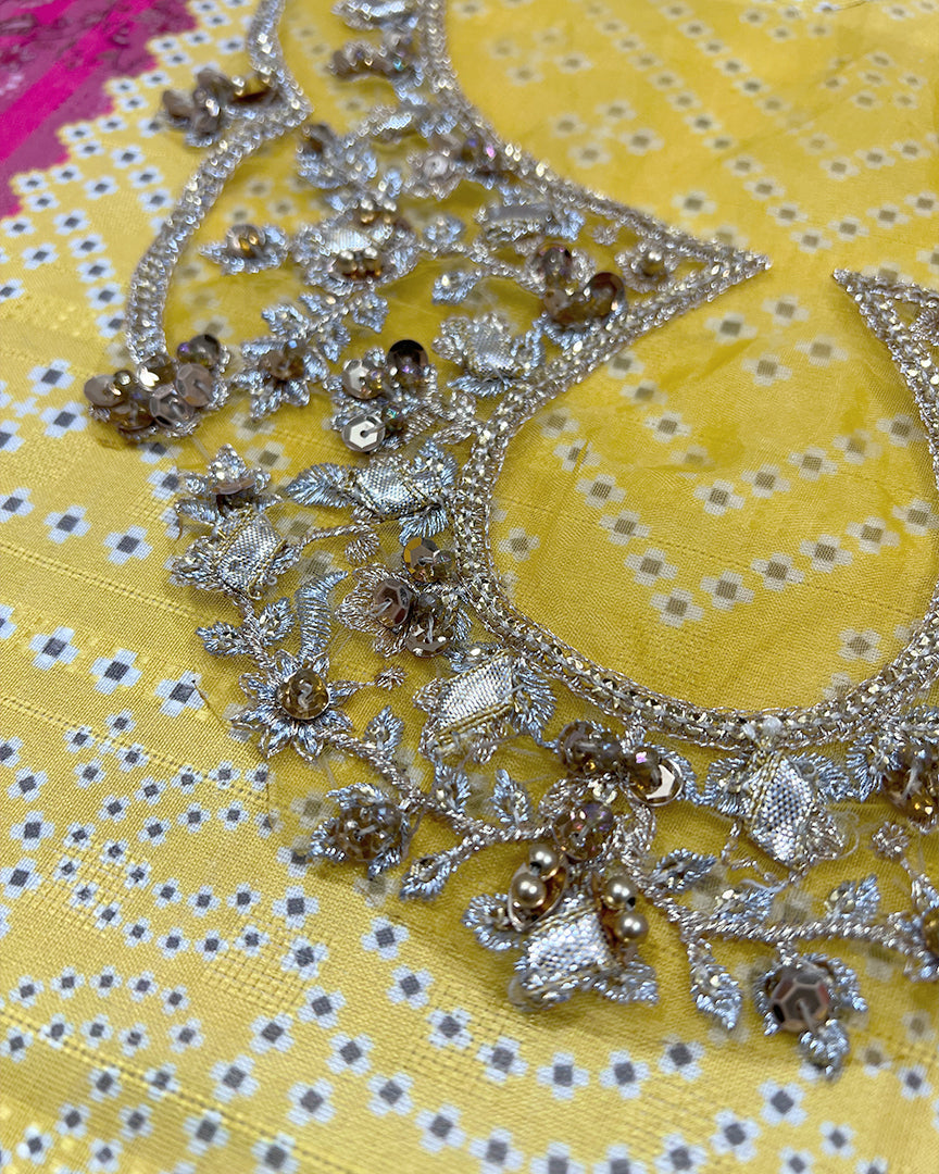Ansab Jahangir Elif Style handwork neckline close-up