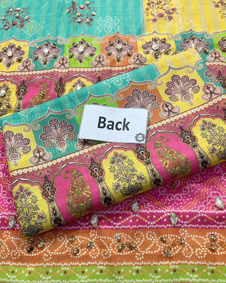 Ansab Jahangir Elif Style back fabric detail