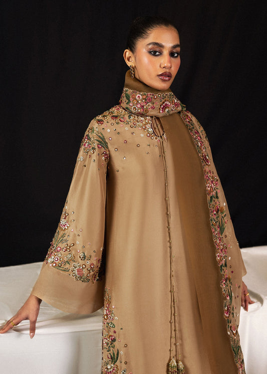 Hussain Rehar Aurelia style gold embroidered formal – product view 2