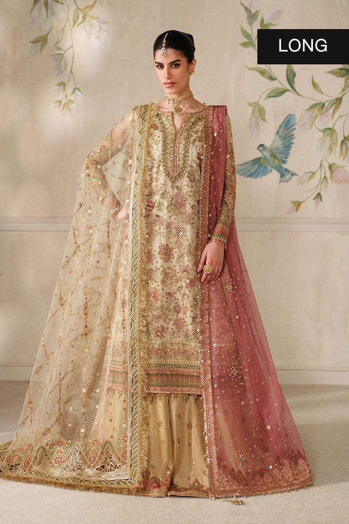 Baroque CH14-02 Style embroidered formal dress