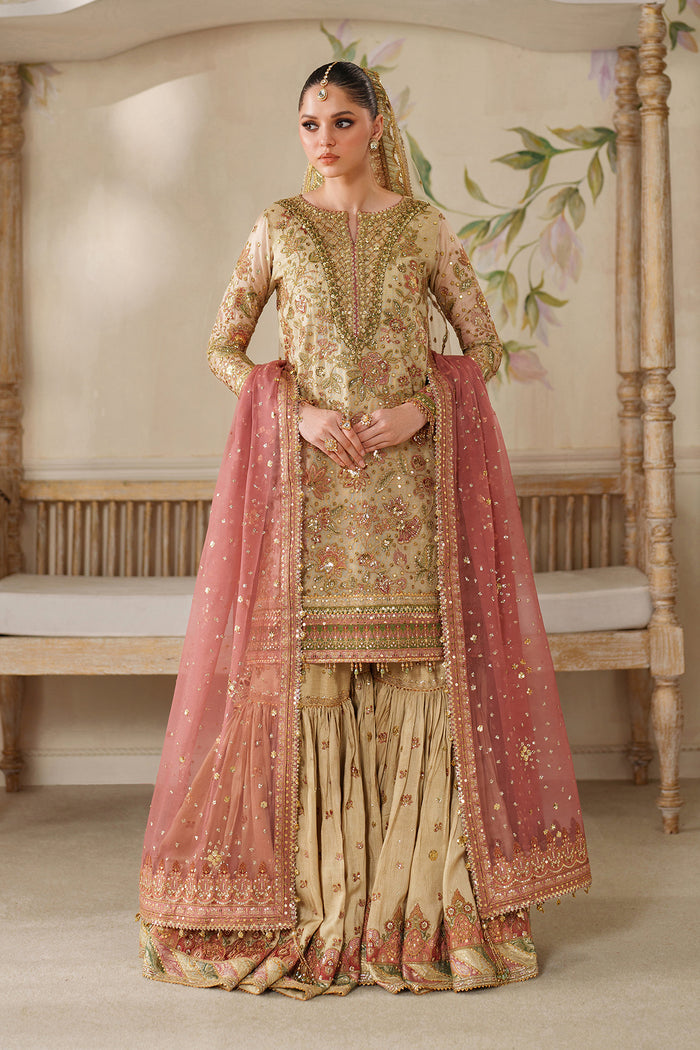 Baroque CH14-02 Style embroidered formal dress