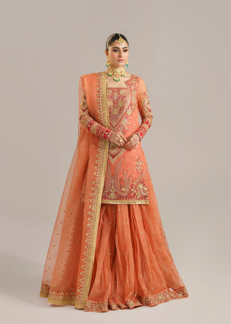 Akbar Aslam Begum Bano U-1533 Style — Mairaz Lehenga