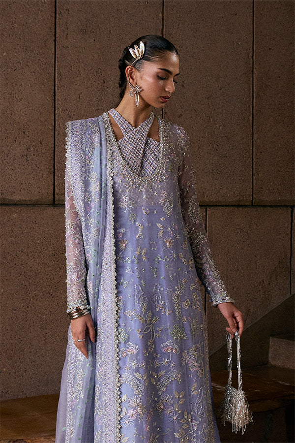 Suffuse Calira style lilac embroidered formal – product view 2