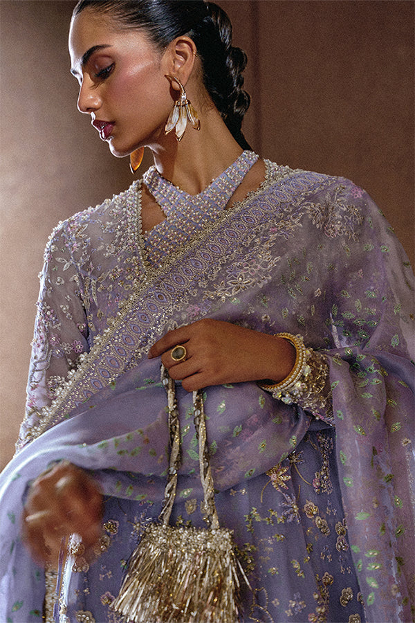 Suffuse Calira style lilac embroidered formal – product view 5