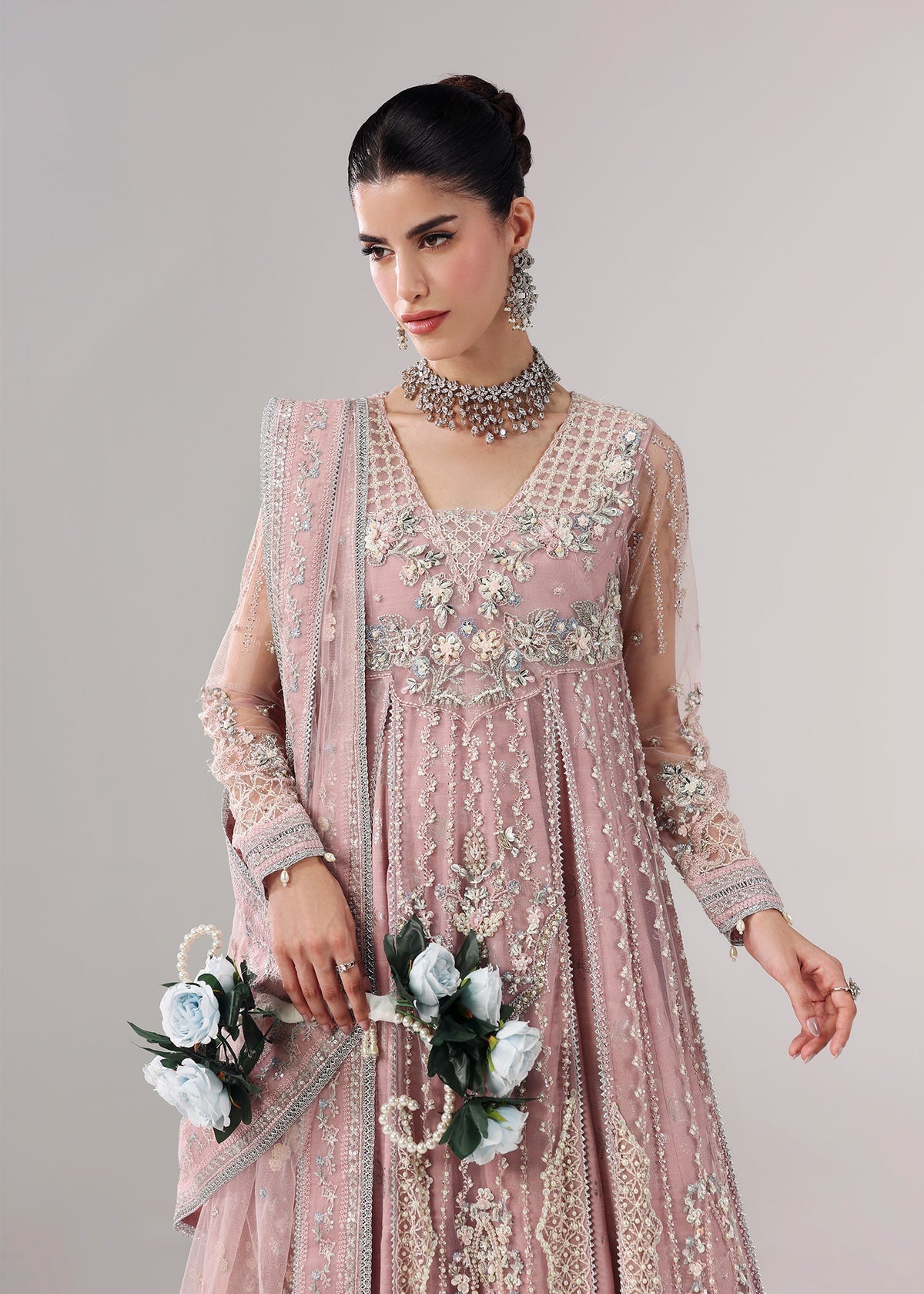 Mairaz Lilac Three-Piece Suit
