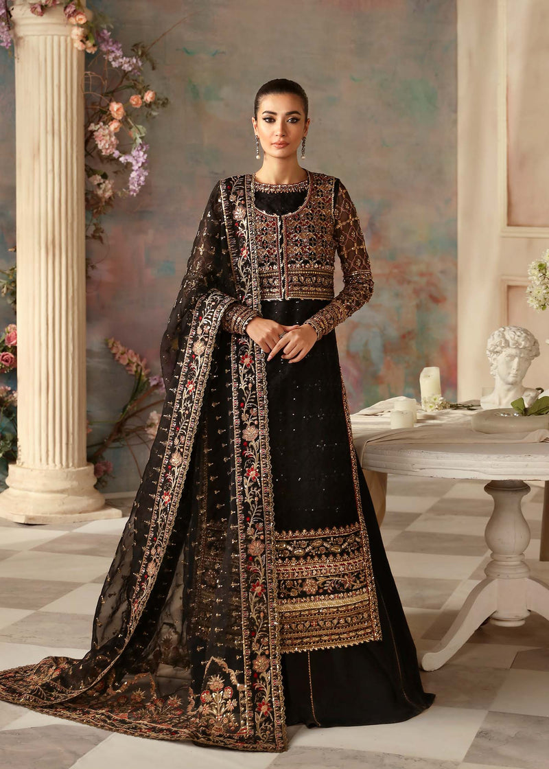 Akbar Aslam Ebene U-1547 Style — Mairaz Three-Piece Suit