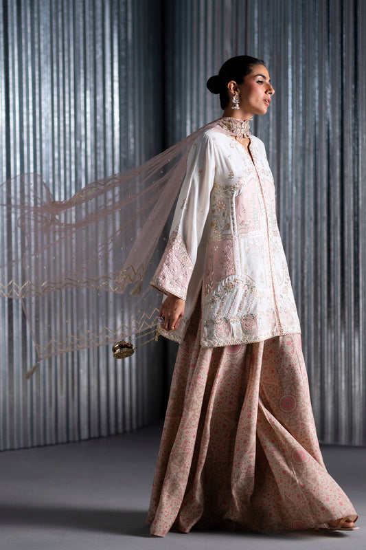 Ethnc Vanilla Ice embroidered sharara style alternate view