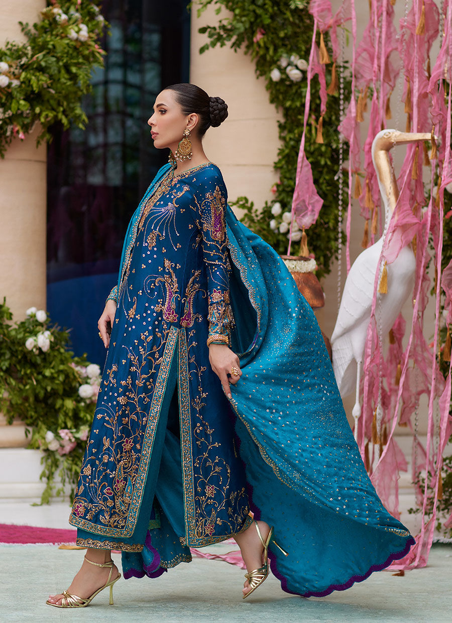 Farah Talib Aziz Nihal Teal style reference image 5